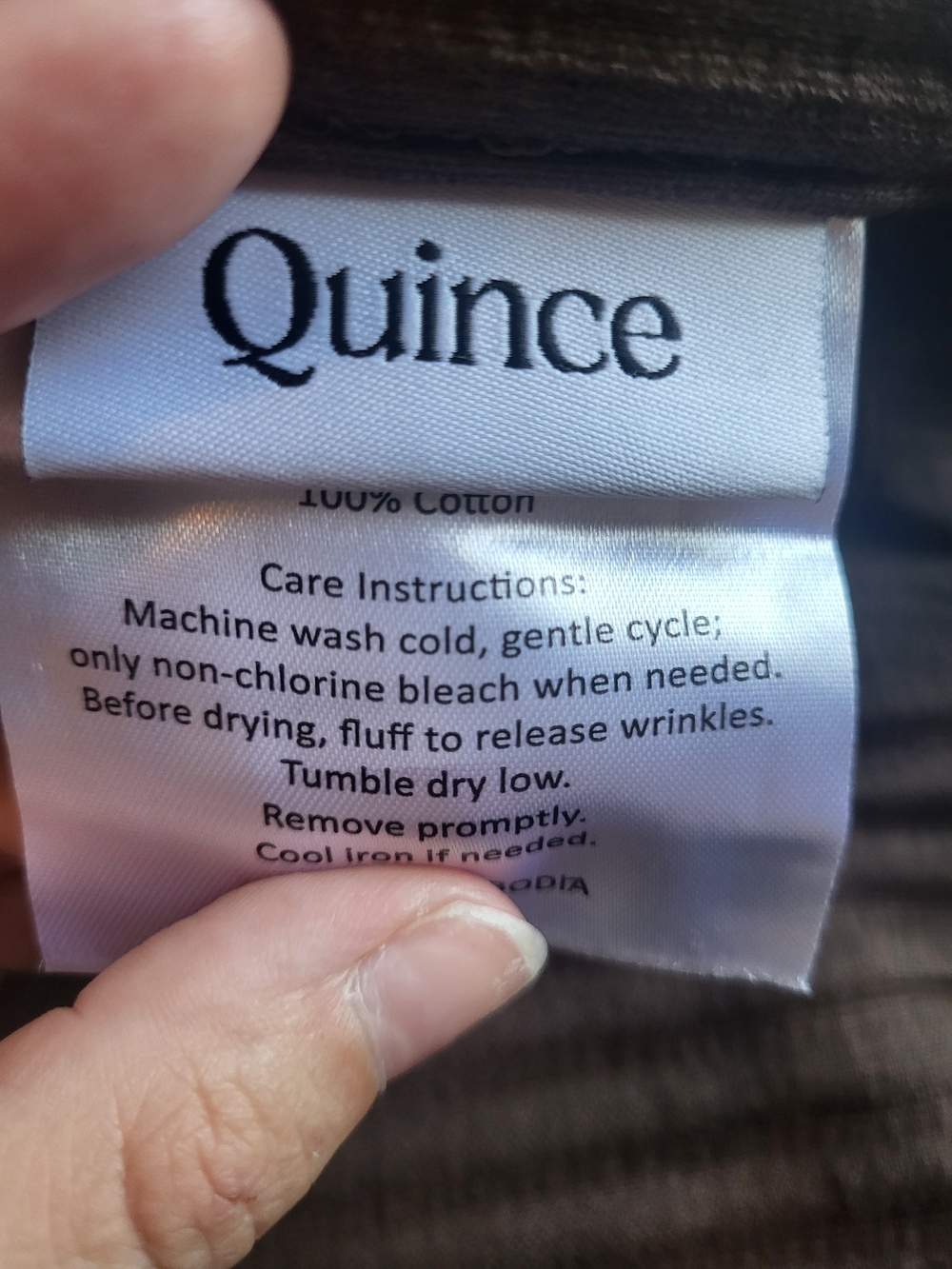 NWT Quince Organic Ribbed Cotton Coverlet, Twin, Espreeso - Picture 6 of 8